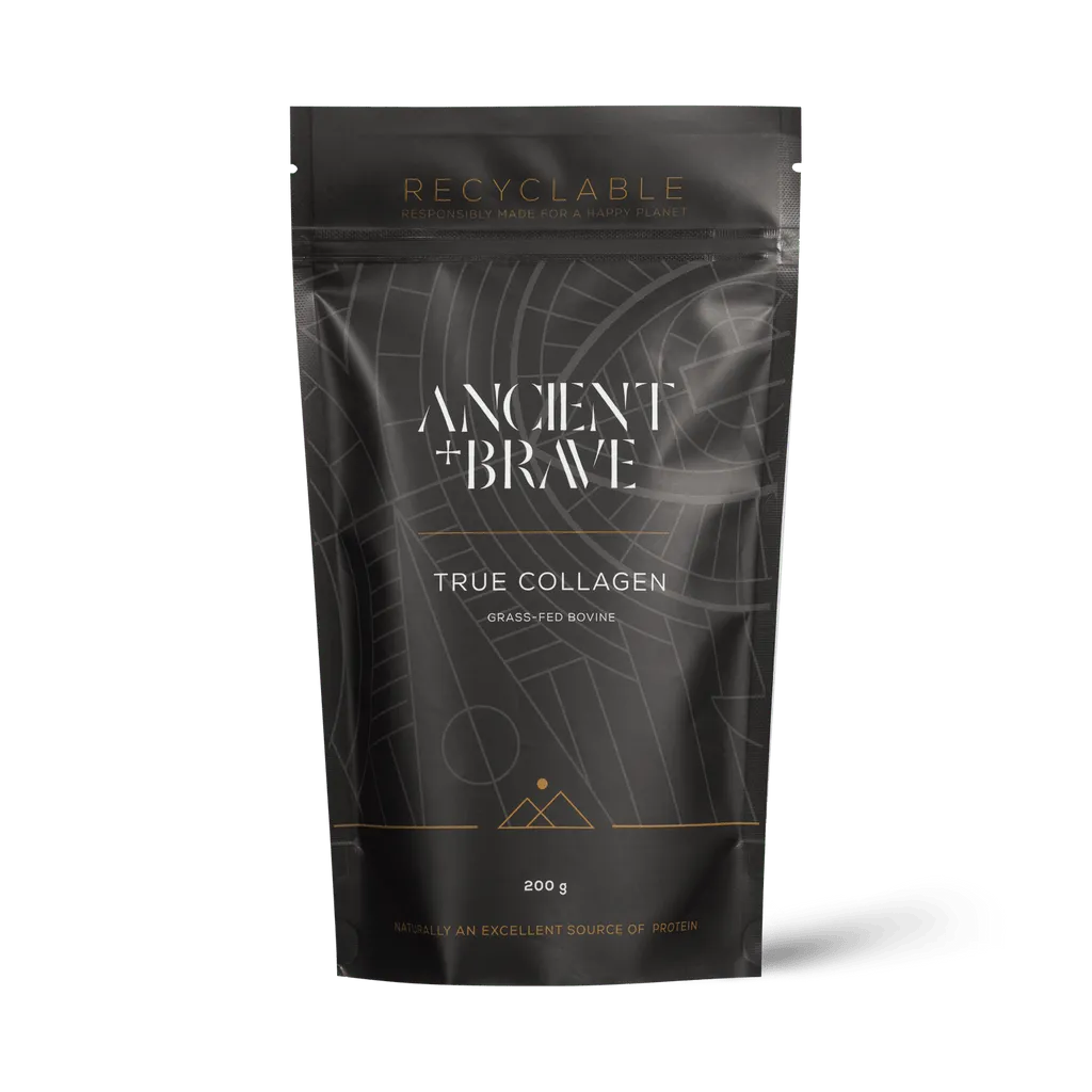 Ancient + Brave True Collagen powder supplement product photo