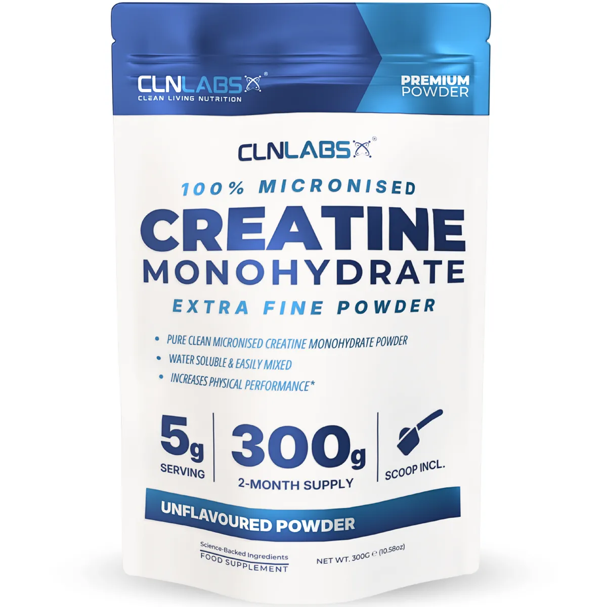 CLN LABS Creatine Monohydrate Powder powder supplement product photo