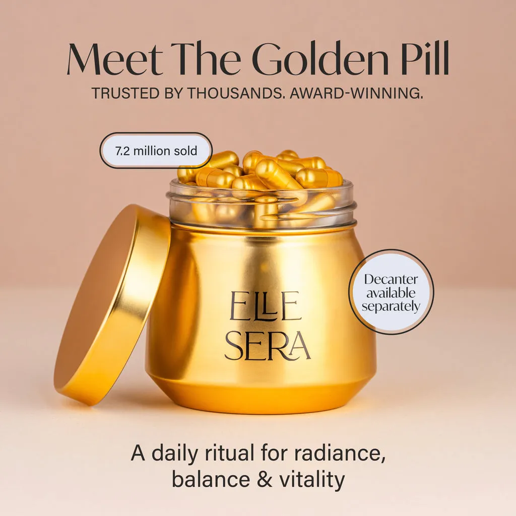 Elle-Sera The Golden Pill capsule supplement product photo