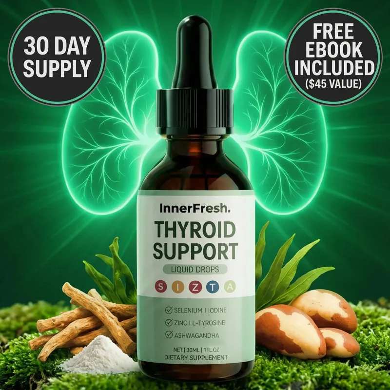 InnerFresh Thyroid Support liquid supplement product photo