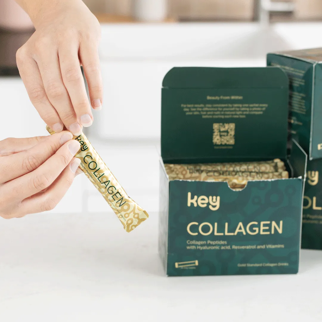 KeyForHer.com Key Collagen liquid supplement product photo