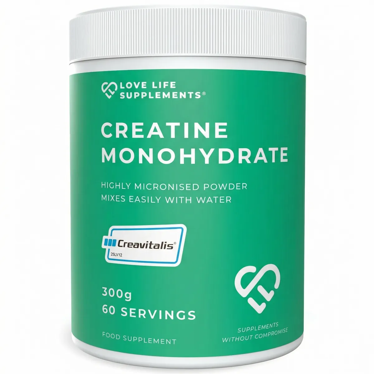 Love Life Supplements Creavitalis® Creatine Monohydrate Powder powder supplement product photo