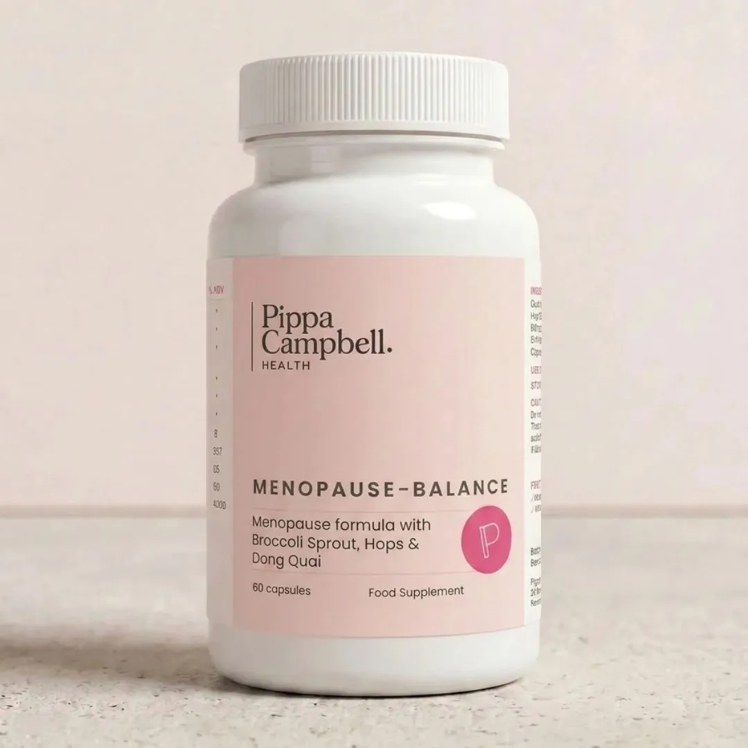 Pippa Campbell Health Menopause Balance capsule supplement product photo