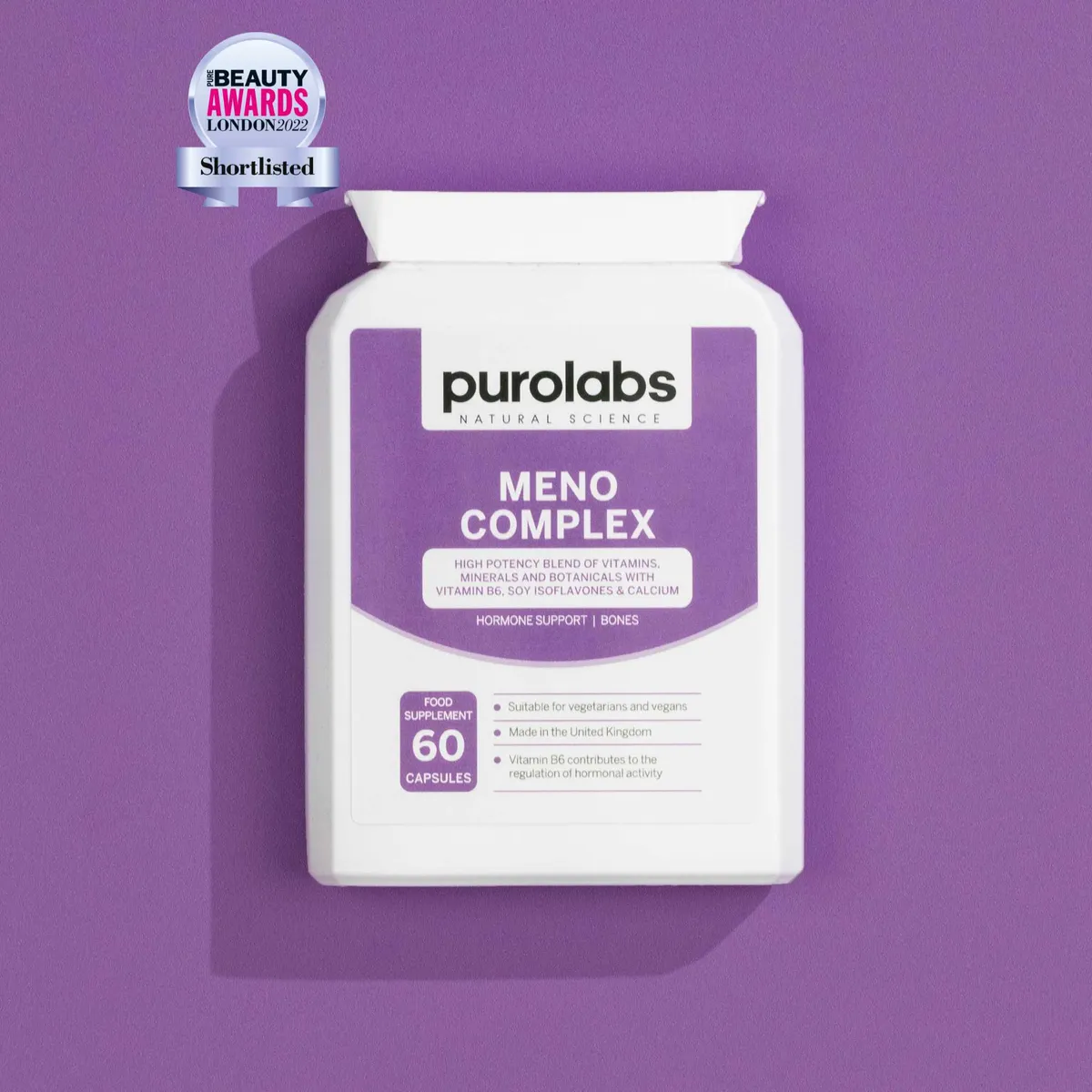 Purolabs Menopause Complex capsule supplement product photo