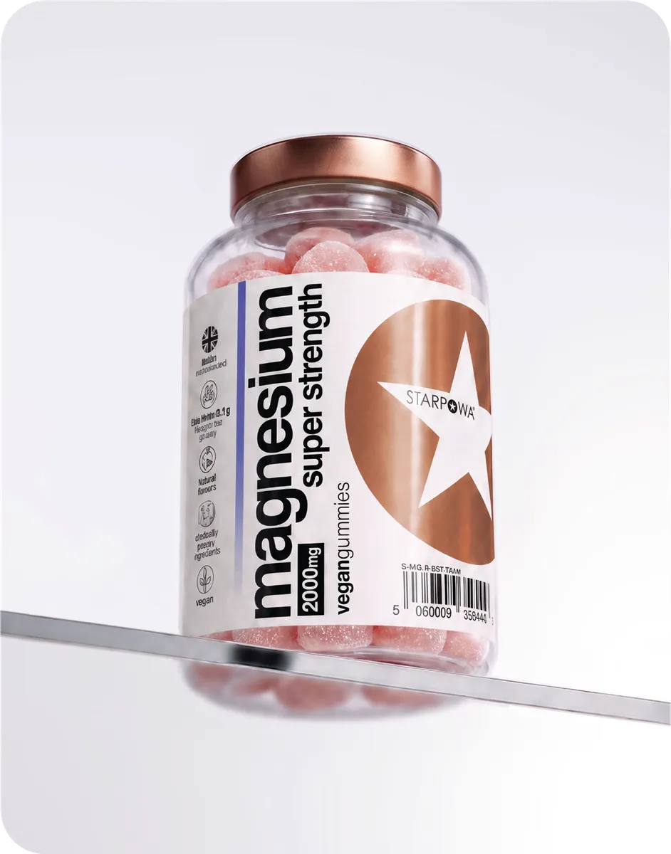 STARPOWA magnesium 2000mg gummies gummy supplement product photo