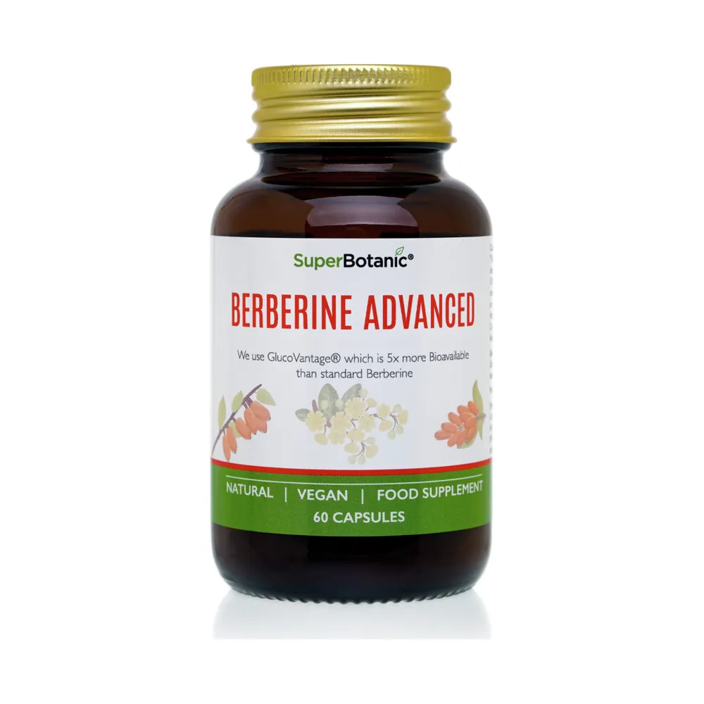 Super Botanic Berberine Advanced capsule supplement product photo