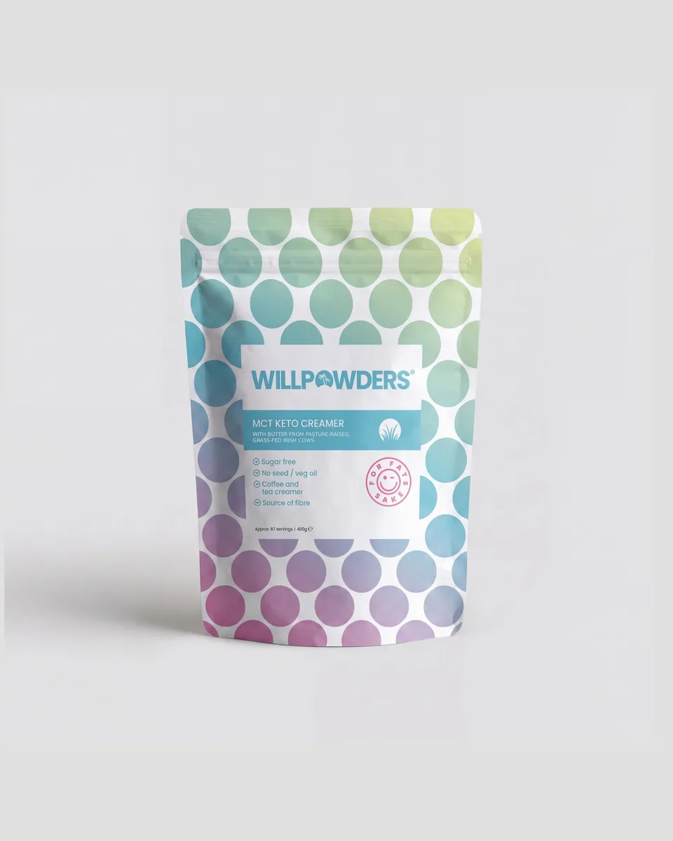 WillPowders MCT Keto Creamer powder supplement product photo